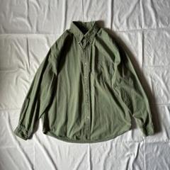 古着　90s　LANDSEND　ランズエンド　長袖　シャツ