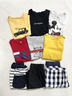 【9点まとめ売り】半袖 半ズボン Tシャツ パンツ 夏