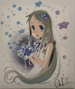 あの花 めんま キャンバスアート 田中将賀 描き下ろしイラスト 「めんま」キャンバスアート（F10号）