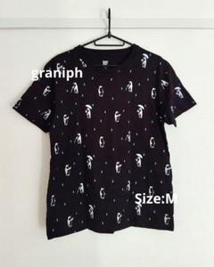 graniph グラニフ ペンギン Tシャツ ブラックのサムネイル