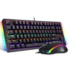 S113 RGB ゲーミングキーボードマウスコンボ 有線メカニカル LED PC
