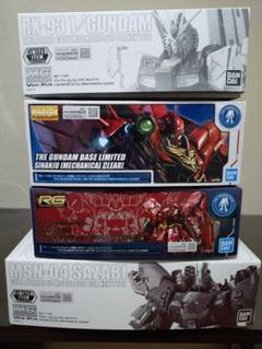 【メカニカル4体セット】サザビー、ニューガンダム、シナンジュ4体 メカニカル4体セット】サザビー、ニューガンダム、シナンジュ4体