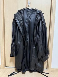 新品未使用　JEANASIS モンスターパーカーコートボア ブラック 新品未使用 JEANASIS モンスターパーカーコートボア ブラック