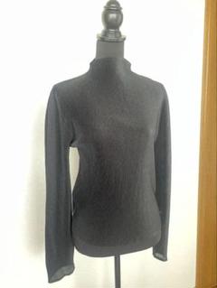 希少品✨PLEATS PLEASE ハイネックカットソー  総柄  長袖 2025年最新】PLEATS PLEASE レディース 長袖 Tシャツ
