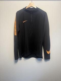 Nike squad Dri-FIT XL ブラックオレンジシャツ