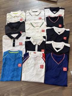 未使用　UNIQLO 錦織圭　ポロシャツ　vネックTシャツ　合計13点セット 未使用 UNIQLO 錦織圭 ポロシャツ vネックTシャツ 合計13点