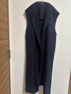 FLORENT 23AW ツイルストレッチベスト ジレ ノースリーブ 黒 M FLORENT 23AW ツイルストレッチベスト ジレ ノースリーブ 黒 M