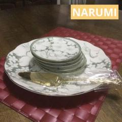 NARUMI - NARMI サーバー付きプチケーキセット Amazon | NARUMI CHINA サーバー付き プチケーキセット (B) 洋食