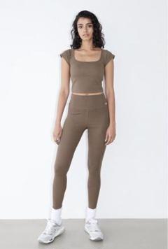 ALEXIA STAM ヨガウェア セット M オリーブグリーン ALEXIA STAM ヨガウェア セット M オリーブグリーン - メルカリ
