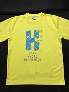2017年インターハイTシャツ phiten 蛍光イエロー Tシャツ 2017年 インターハイ｜Yahoo