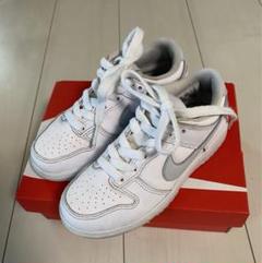 キッズ　ナイキ　17.5cm　Nike Dunk Low ホワイト