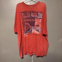 アニマルT 80s 古着 Miller Park Zoo 記念Tシャツ