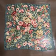 Ralph Lauren 花柄 シルク風スカーフ
