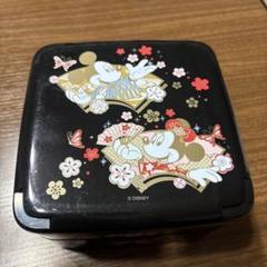 【最終値下げ】ミッキー　ミニー　2段重箱 黒色　ディズニーのサムネイル