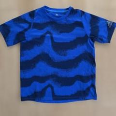 adidas CLIMACOOL 波模様 Tシャツ 160