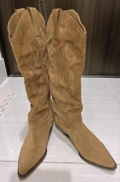 ZARA／ウエスタンブーツ37 ZARA（ウエスタン ・ ブーツ）のフリマアイテム一覧