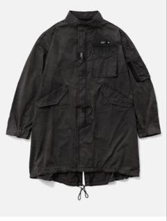 neighborhood ナイロンモッズコート フィッシュテイル　ブラック neighborhood ナイロンモッズコート フィッシュテイル ブラック