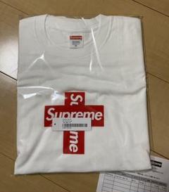 24H以内発送 新品 納品書有り 白 XL Cross Box Logo Tee