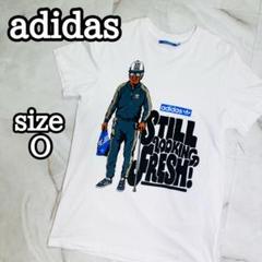 adidas プリントシャツ おじさん トレフォイル STILL LL