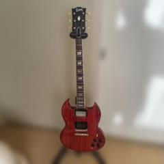 Burny エレキギター SGタイプボディ BURNY Limited Cherry SRSG55 SG-Type Electric guitar with