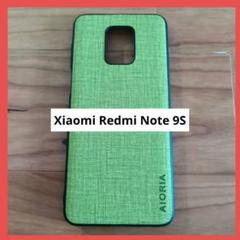 AIORIA Xiaomi Redmi Note 9S グリーン ソフトケース