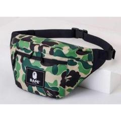 BAPE◆A BATHING APE／◆レザー調ウエストポーチ◆付録品ノベルティ BAPE◇A BATHING APE／◇レザー調ウエストポーチ◇付録品ノベルティ
