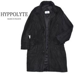 最高級 定価35万円 セラファン【HIPPOLYTE】ヌバック ラムレザーコート