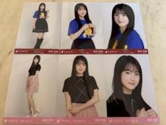 鈴木佑捺 乃木坂46 Tシャツ 北海道 フリルミニスカ 生写真 6種コンプ