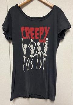 【ZARA】スカルTシャツのサムネイル