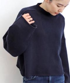 未使用美品l'appartement GENTLEMAN KNIT パープルC 楽天市場】アパルトモン l'appartement（ニット・セーター