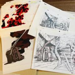ブラックジャック 絵コンテ セル画 まとめ売り タツノコプロ