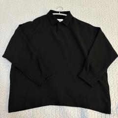 DAISUKE OBANA for WOMEN ポロシャツ黒 M UNITED ARROWS & SONS by DAISUKE OBANA（ユナイテッドアローズ