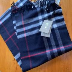 Burberry バーバリー タグ付き チェック柄マフラー
