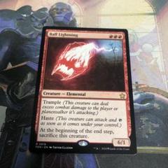 ボールライトニング　プロモ　Foil 送料無料】MTG Ball Lightning ボール・ライトニング Foil