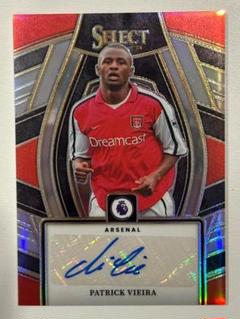 ラストナンバー Panini パトリック・ヴィエラ 直筆サインカード ラストナンバー Panini パトリック・ヴィエラ 直筆サインカード