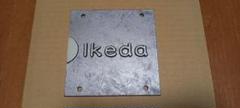 【ほぼ新品未使用】イケダさん必見!!!　表札 《Ikeda》のサムネイル