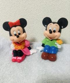 三菱銀行　貯金箱　カウンター用２体、小８体　ミッキー　ミニー 三菱銀行 貯金箱 カウンター用2体、小8体 ミッキー ミニー