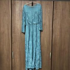花柄 ロングワンピース ドレス