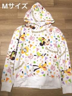 【美品】ディズニー　40周年　ドリームゴーアラウンド　ボアパーカー 美品】ディズニー 40周年 ドリームゴーアラウンド ボアパーカー
