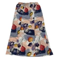 KENZO 花柄　スカート　フラワー　ピンク　ケンゾーのサムネイル