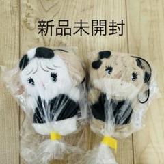 mikko BLACK RIBBONぬいぐるみ マスコット　ラテ　スフレ