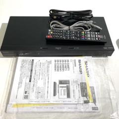 2016年製★シャープ　ブルーレイBD-W580★2番組同時録画★純正リモコン Amazon | シャープ 500GB 2チューナー ブルーレイレコーダー