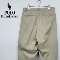 【90s 古着】ポロ ラルフローレン クラシック チノパンツ 32 ベージュ 90s Polo | ラルフローレン チノパン ベージュ系 W32 L29 - 札幌