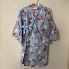 コンビミニ　浴衣 金魚柄 100㎝