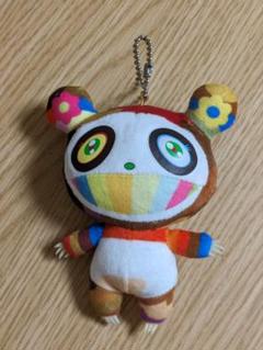 村上隆カイカイキキパンダフラワーキラキラキーホルダーチャーム
