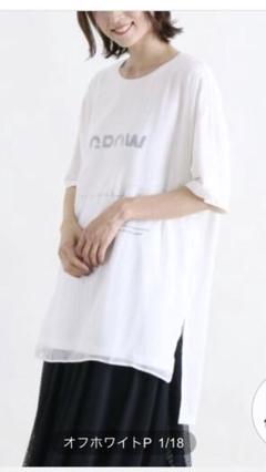 SCOTCLUB(スコットクラブ) Soeur7 シースループリントTシャツのサムネイル