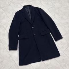 【新品未使用】JUNREDダブルチェスターコート ブラック 2025年最新】JUNRED メンズ チェスターコートの人気アイテム