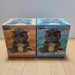鎮座獣　モスラ　スペースゴジラ　ミニゴジラ　6点セット 鎮座獣】《スペースゴジラ》＆《リトルゴジラ》各2種 開封