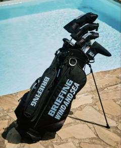 ゴルフバッグ・キャディバッグ WIND AND SEA BRIEFING GOLF Cart Tote ブリーフィング ゴルフ × ウィンダンシー のコラボレーションが