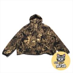 90s 古着 ノーブランド パーカー フリース リアルツリー 2XL